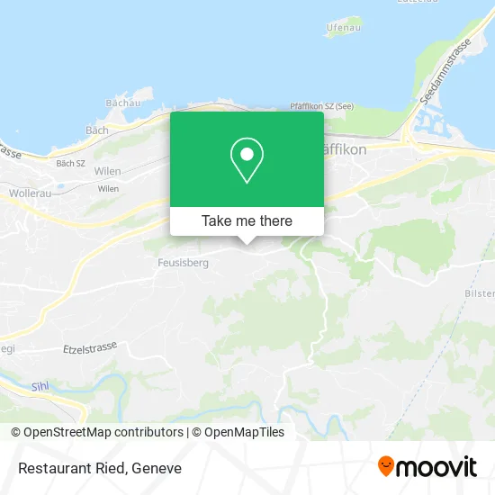 Restaurant Ried map