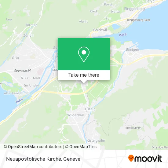 Neuapostolische Kirche map