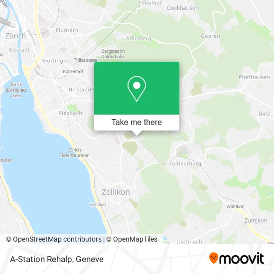 A-Station Rehalp map