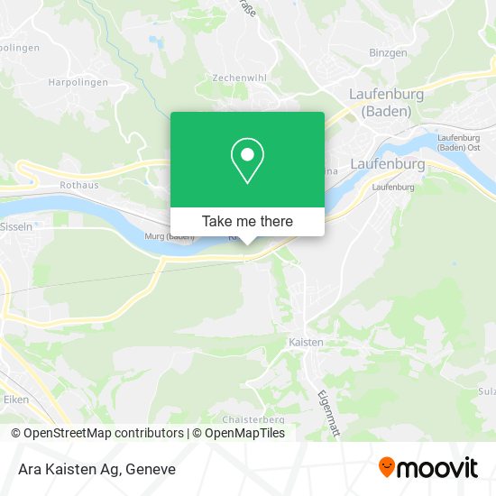 Ara Kaisten Ag map