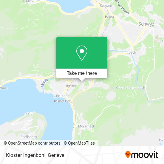 Kloster Ingenbohl map