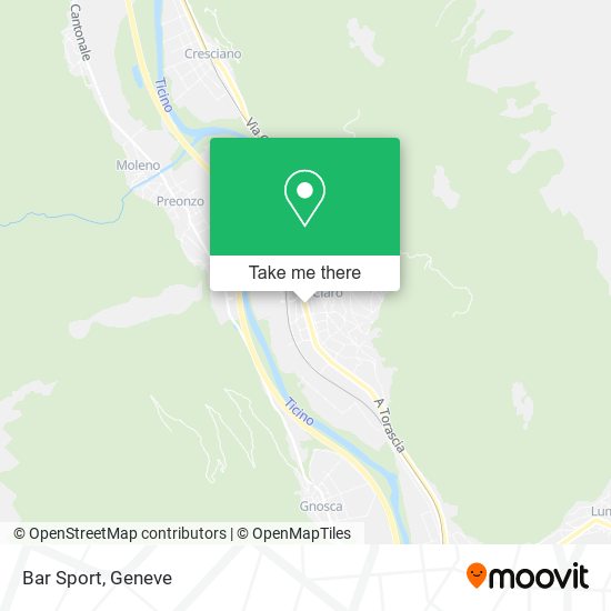 Bar Sport map