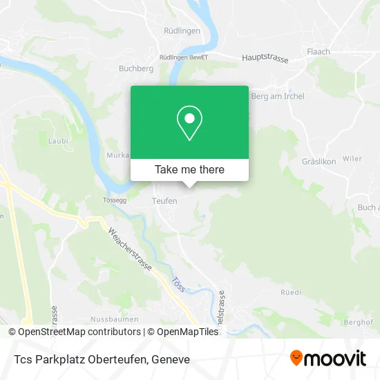 Tcs Parkplatz Oberteufen map