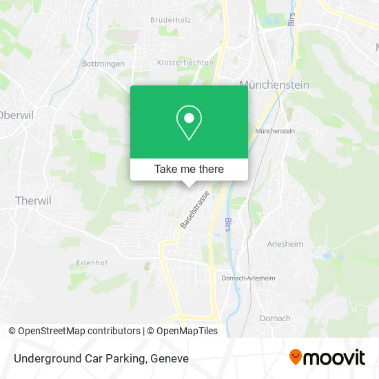 Underground Car Parking map