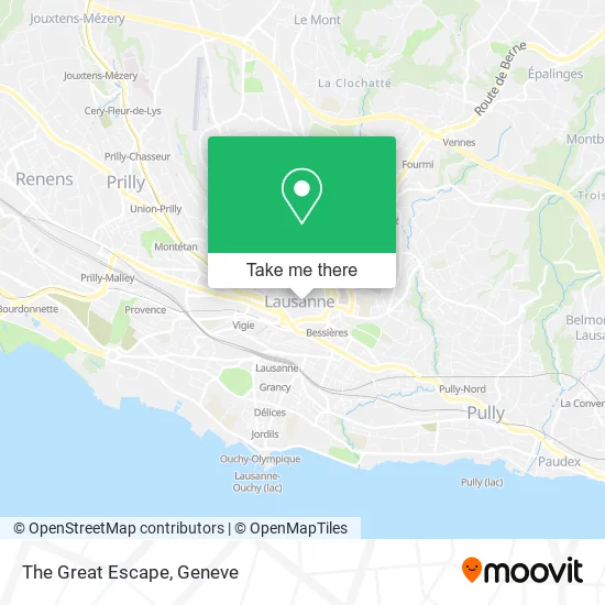 The Great Escape map