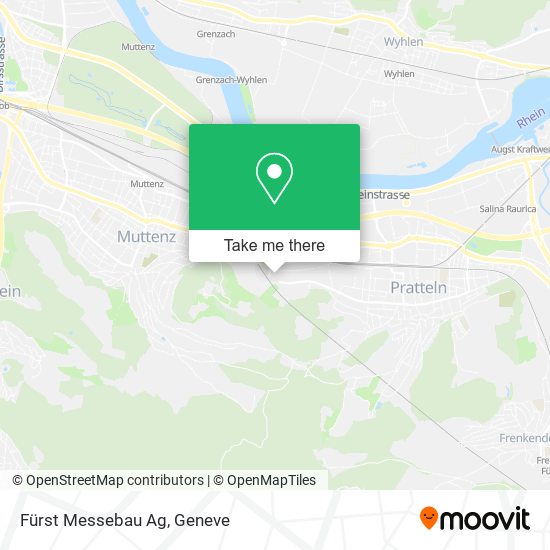 Fürst Messebau Ag map
