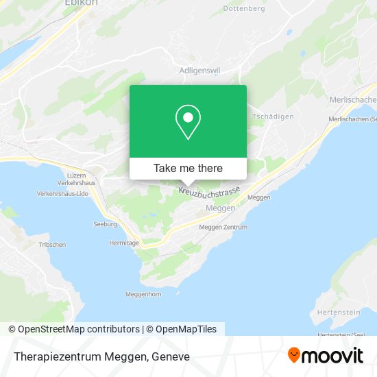 Therapiezentrum Meggen map