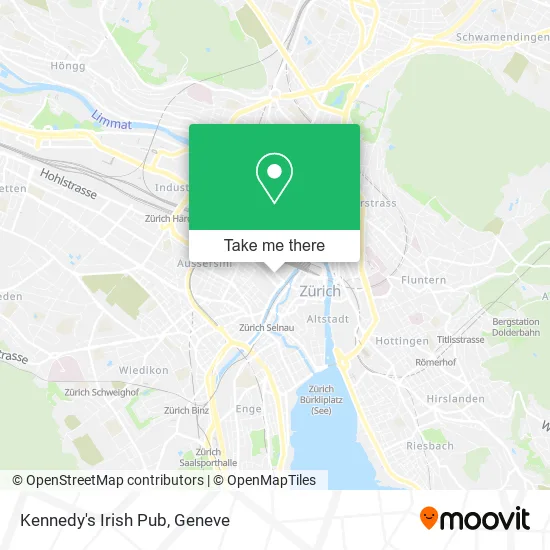 Kennedy's Irish Pub map