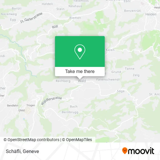 Schäfli map