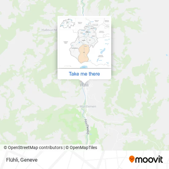 Flühli map