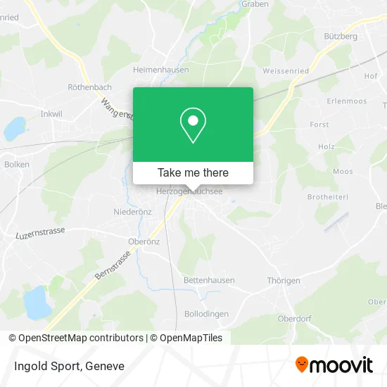 Ingold Sport map