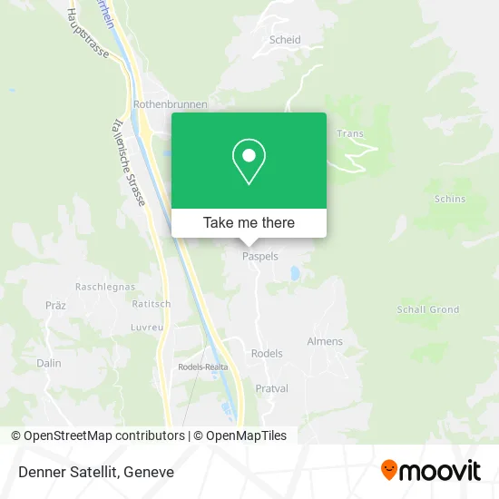 Denner Satellit map