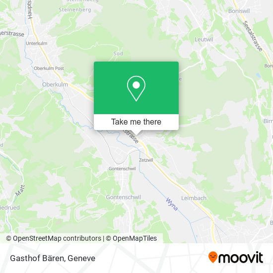 Gasthof Bären map