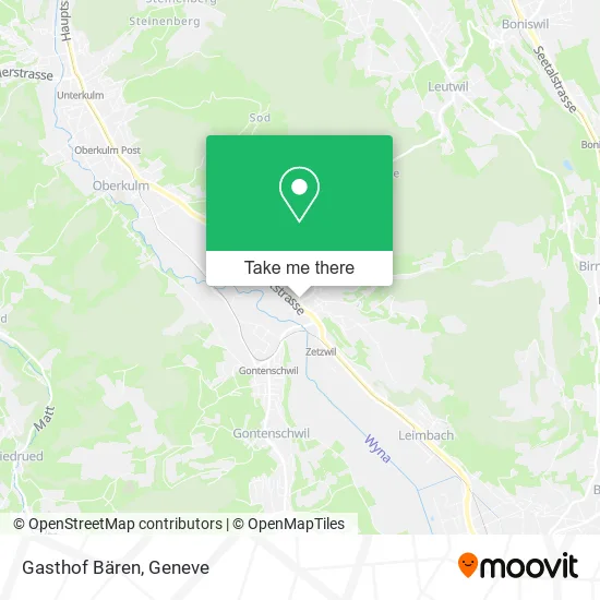 Gasthof Bären map