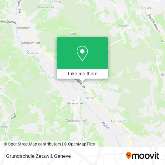 Grundschule Zetzwil map