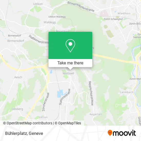 Bühlerplatz map