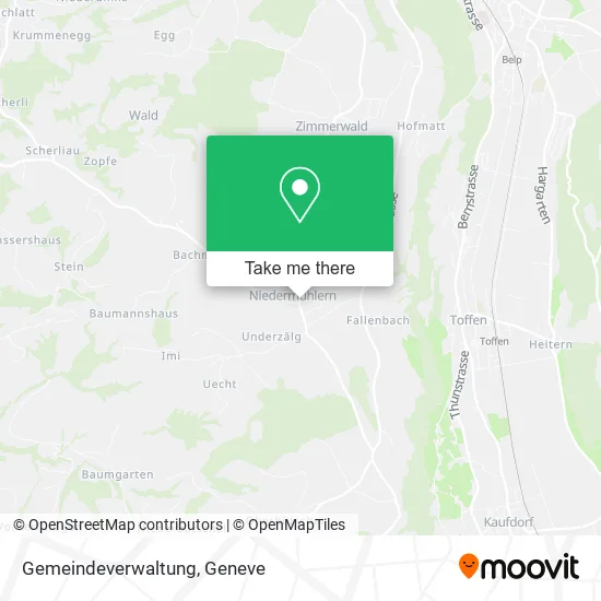 Gemeindeverwaltung map