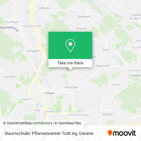 Baumschule/ Pflanzencenter Todt Ag map