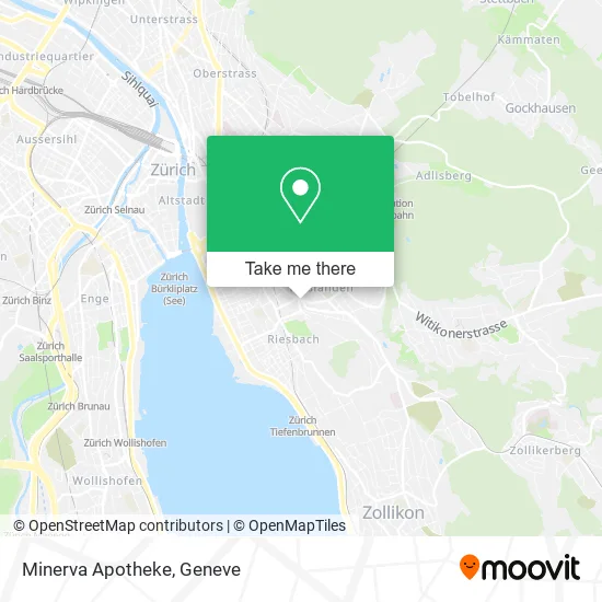 Minerva Apotheke map