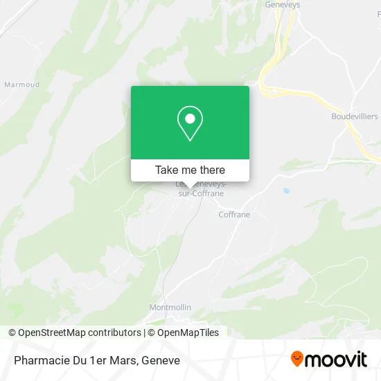 Pharmacie Du 1er Mars map