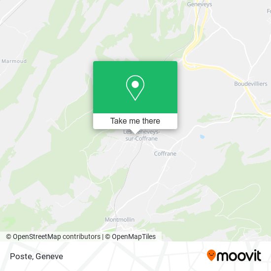 Poste map