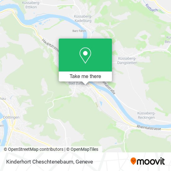 Kinderhort Cheschtenebaum map