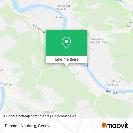 Pension Neuberg map