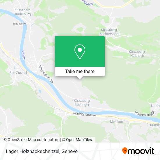 Lager Holzhackschnitzel map