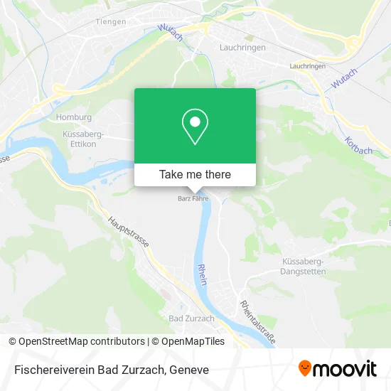 Fischereiverein Bad Zurzach map