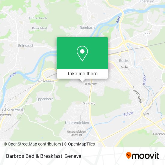 Barbros Bed & Breakfast map