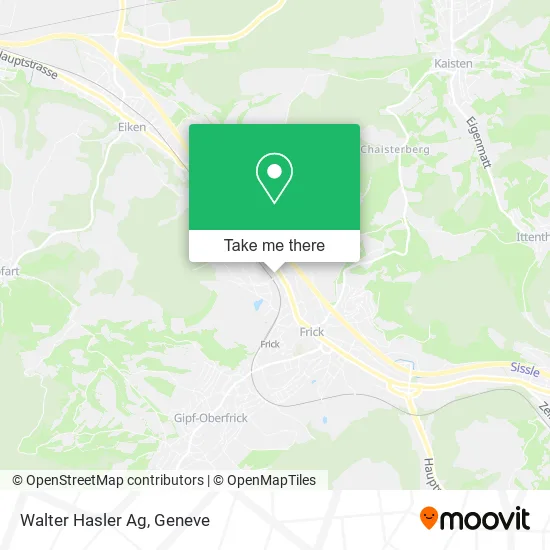 Walter Hasler Ag map