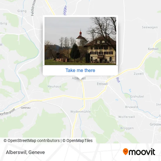 Alberswil map