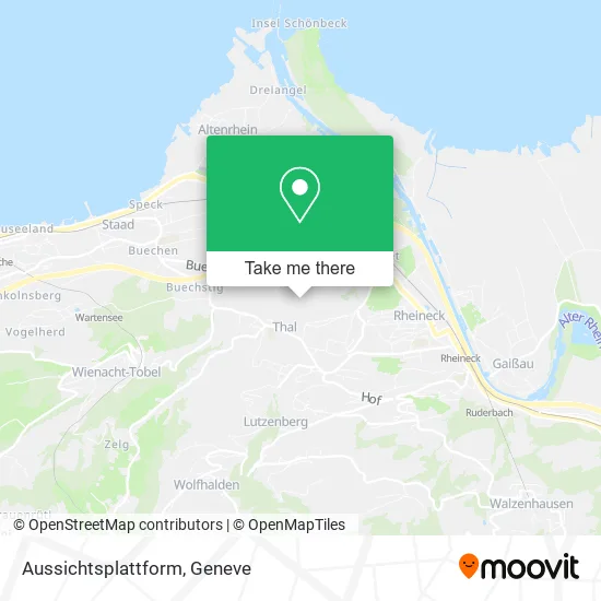 Aussichtsplattform map