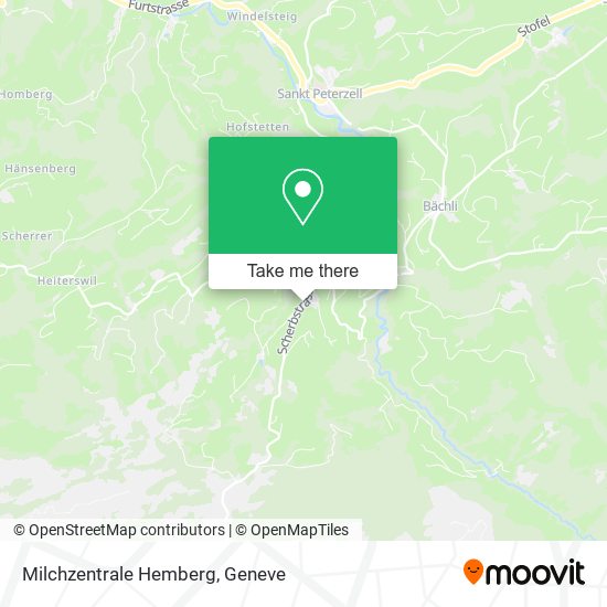 Milchzentrale Hemberg map