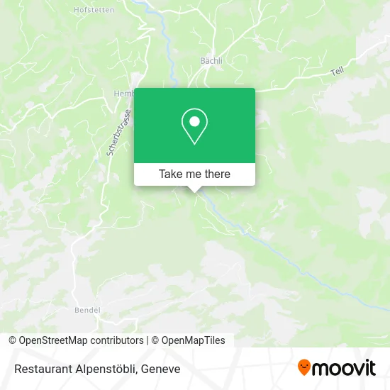 Restaurant Alpenstöbli map