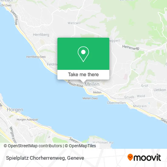 Spielplatz Chorherrenweg map