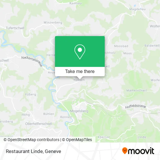 Restaurant Linde map