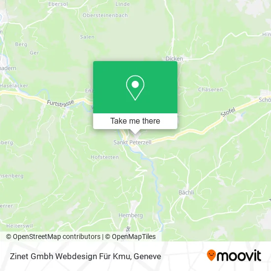 Zinet Gmbh Webdesign Für Kmu map
