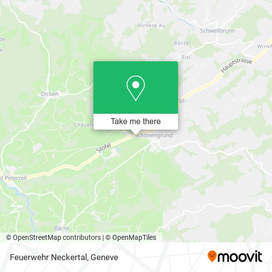Feuerwehr Neckertal map