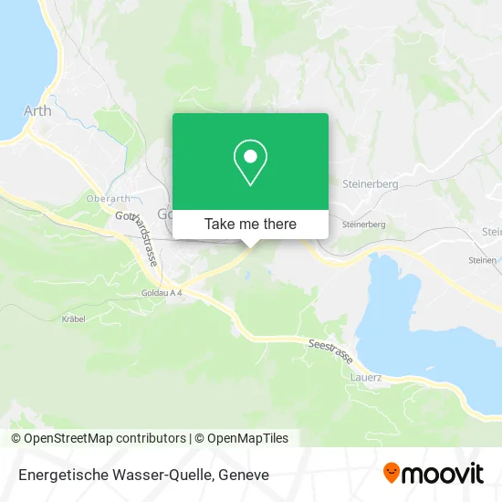 Energetische Wasser-Quelle map