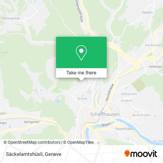 Säckelamtshüsli map