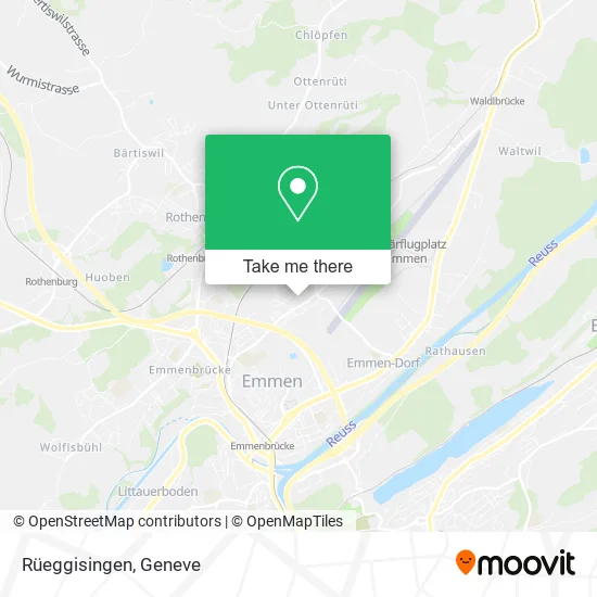 Rüeggisingen map