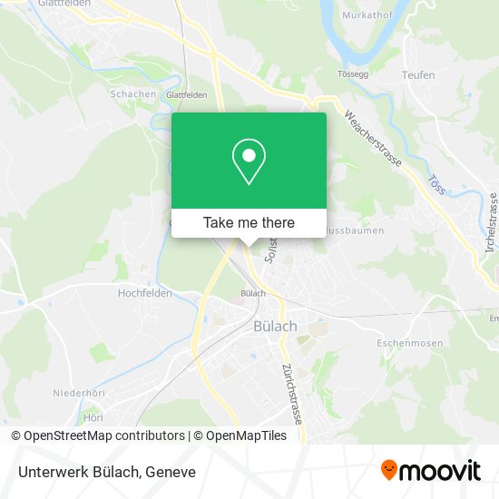 Unterwerk Bülach map
