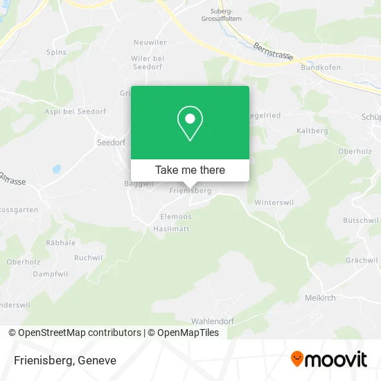 Frienisberg map