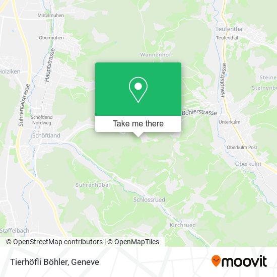 Tierhöfli Böhler map