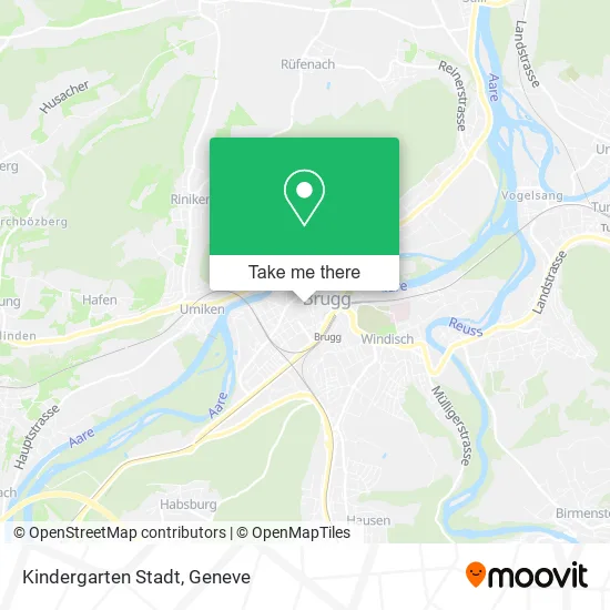 Kindergarten Stadt map