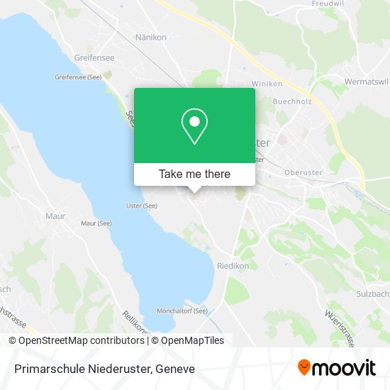 Primarschule Niederuster map