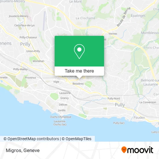 Migros map