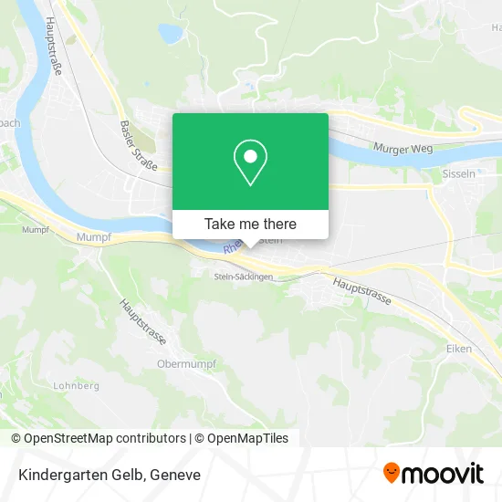 Kindergarten Gelb map