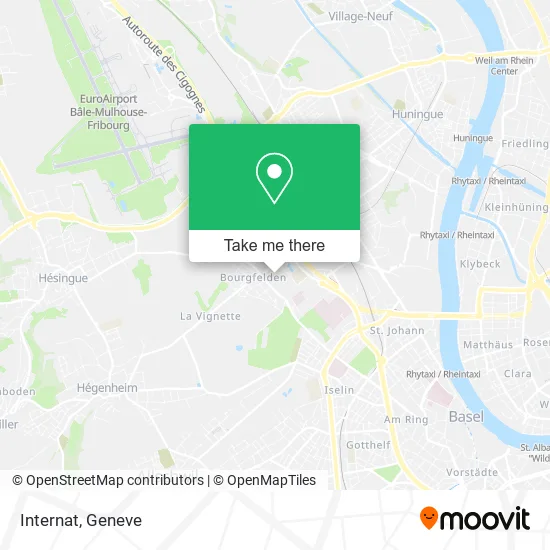 Internat map